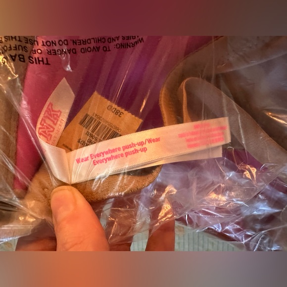 NWT Victorias Secret Pink Wear Everywhere Super Push Up Bra 38DD - Picture 4 of 6